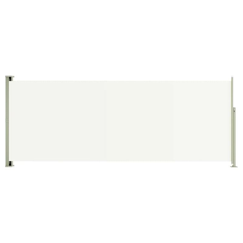 Load image into Gallery viewer, VidaXL Tuinscherm uittrekbaar 117x300 cm crème