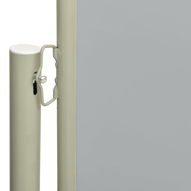 Load image into Gallery viewer, VidaXL Tuinscherm uittrekbaar 117x300 cm grijs