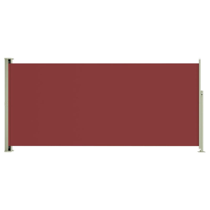 Load image into Gallery viewer, VidaXL Tuinscherm uittrekbaar 140x300 cm rood