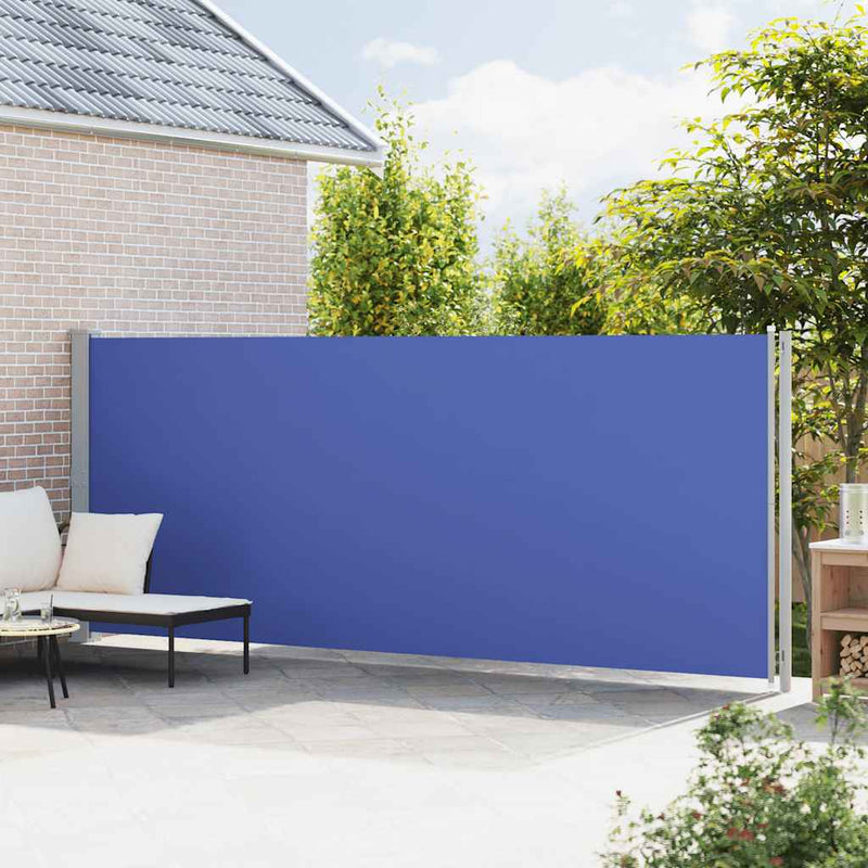 Load image into Gallery viewer, Vidaxl tuinscherm uittrekbaar 180x600 cm blauw
