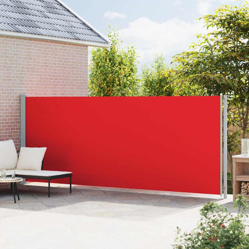 Load image into Gallery viewer, Vidaxl tuinscherm uittrekbaar 180x600 cm rood