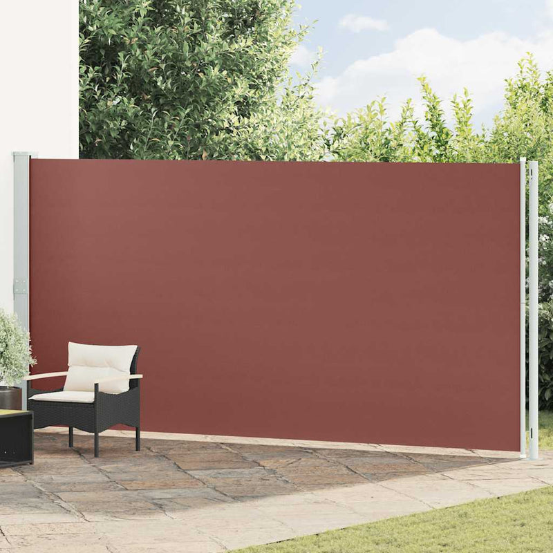 Load image into Gallery viewer, Vidaxl tuinscherm uittrekbaar 200x600 cm bruin