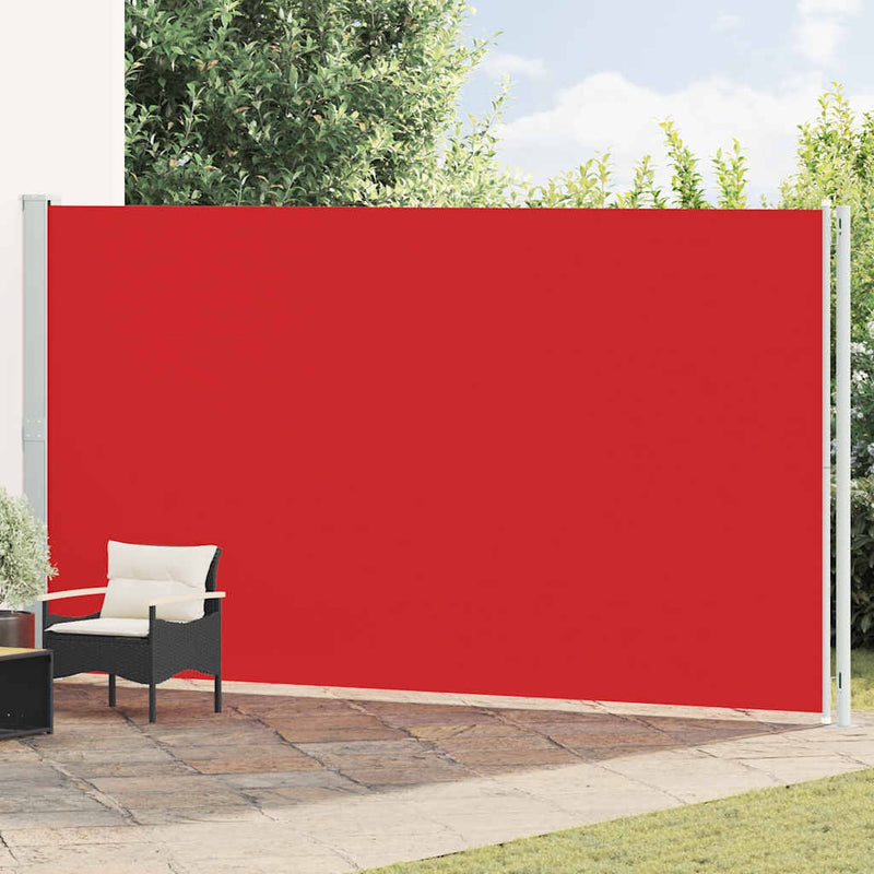 Load image into Gallery viewer, Vidaxl tuinscherm uittrekbaar 220x600 cm rood