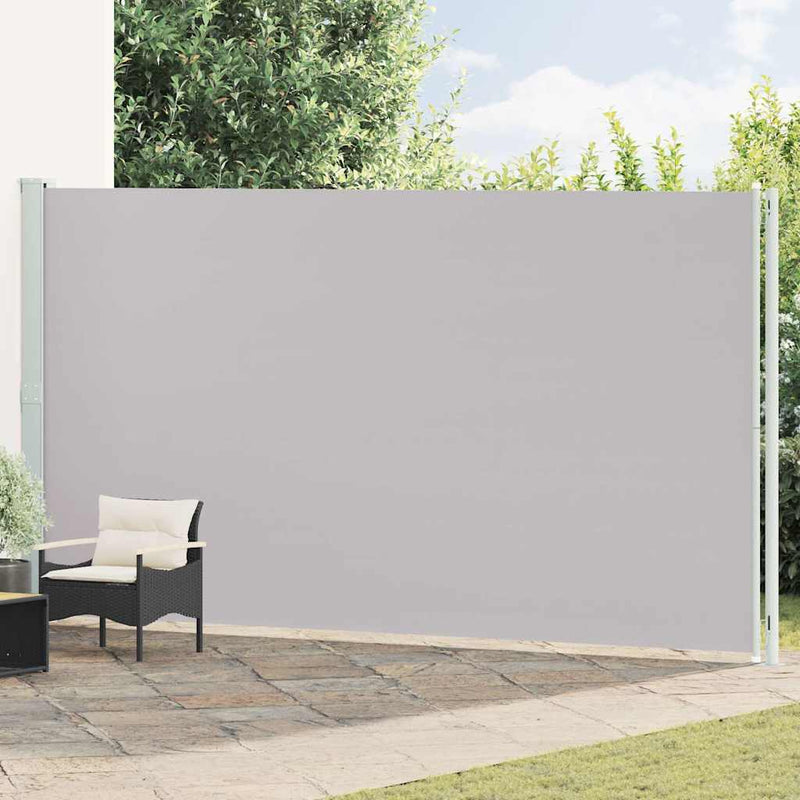 ギャラリービューアに画像をロードする, Vidaxl tuinscherm uittrekbaar 220x600 cm grijs