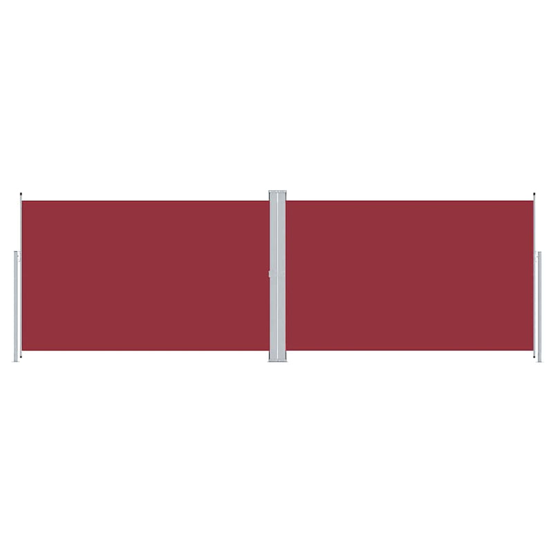 Load image into Gallery viewer, Vidaxl windscherm uittrekbaar 200x600 cm rood