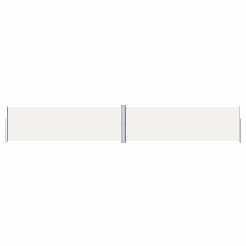Load image into Gallery viewer, Vidaxl windscherm uittrekbaar 160x1000 cm crèmekleurig