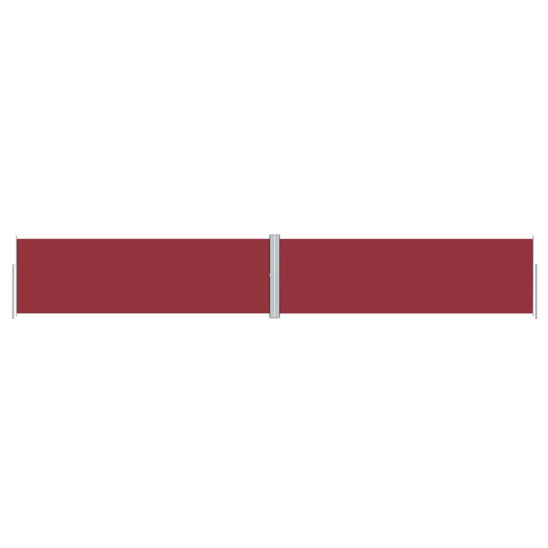 Load image into Gallery viewer, Vidaxl windscherm uittrekbaar 160x1000 cm rood