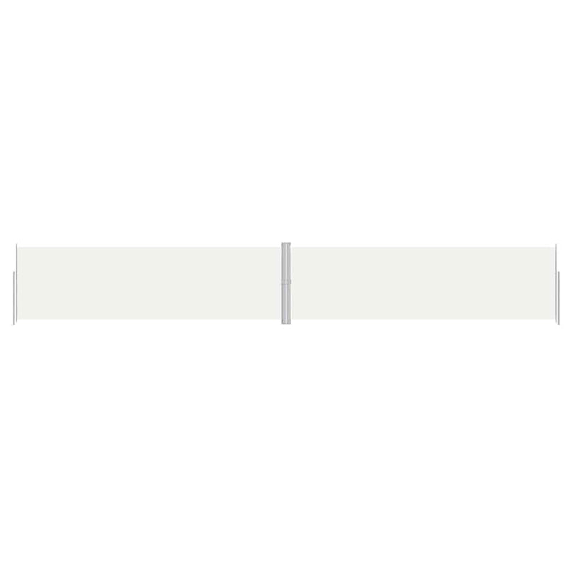 Load image into Gallery viewer, Vidaxl windscherm uittrekbaar 180x1200 cm crèmekleurig