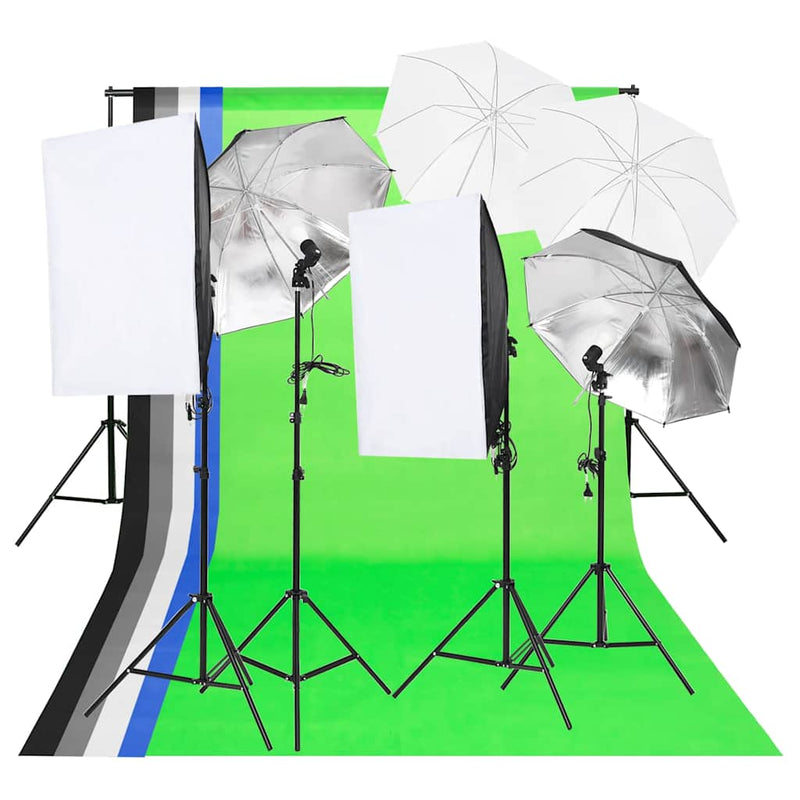 Load image into Gallery viewer, Vidaxl fotostudioverlichtingsset