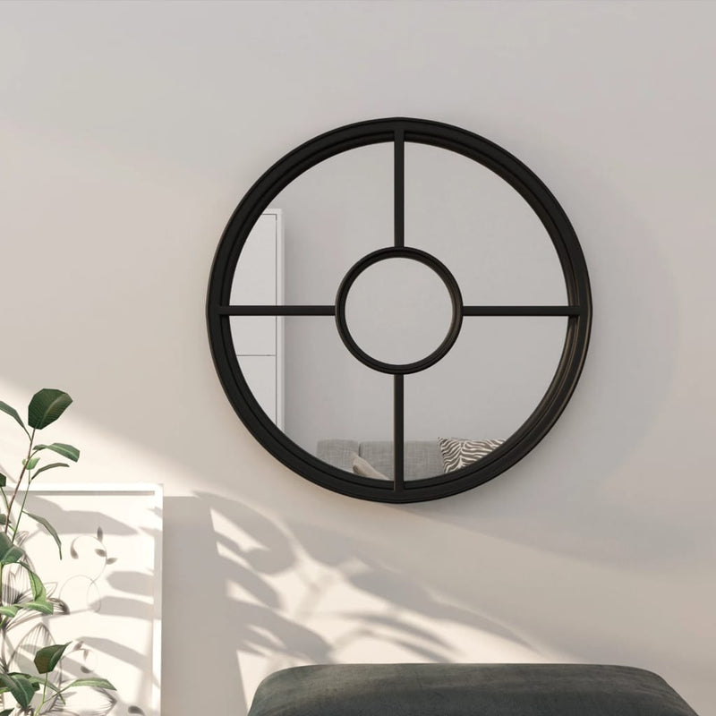 Load image into Gallery viewer, Vidaxl spiegel rond 40x4 cm ijzer zwart