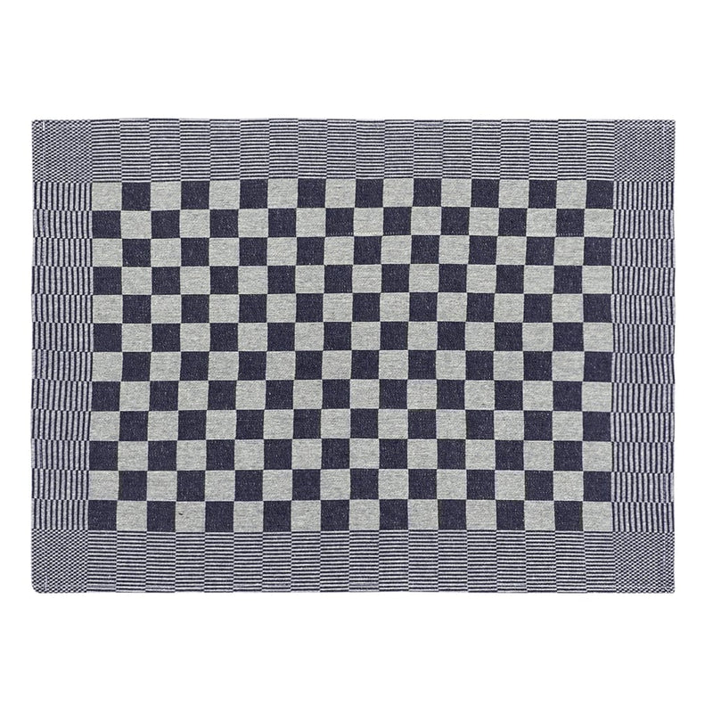 Load image into Gallery viewer, Vidaxl keukendoeken 50 st 50x70 cm katoen blauw en wit