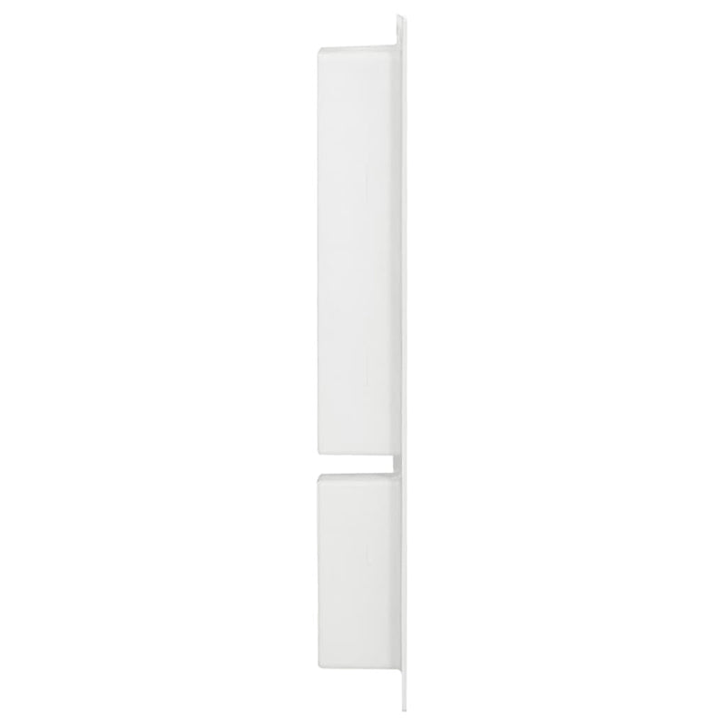 Load image into Gallery viewer, Vidaxl douchenis met 2 vakken 41x69x9 cm hoogglans wit