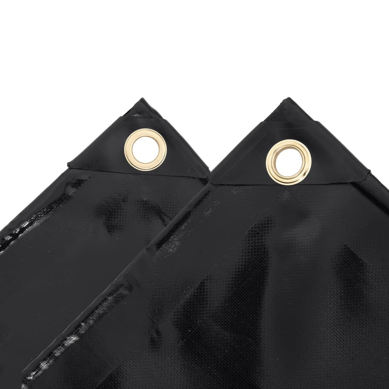 Load image into Gallery viewer, Vidaxl dekzeil 650 g m² 1,5x10 m zwart