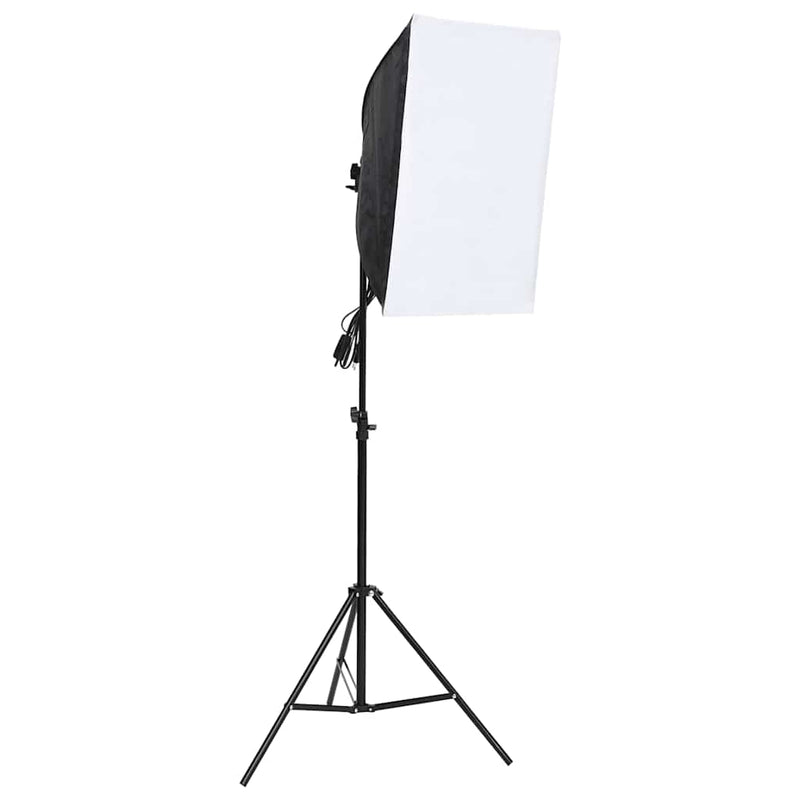 Load image into Gallery viewer, VidaXL Fotostudioset met softboxlamp, achtergrond en reflector
