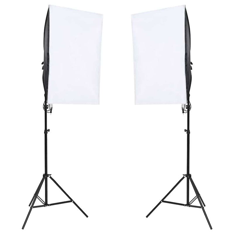 Load image into Gallery viewer, Vidaxl fotostudioset met verlichtingsset en achtergrond