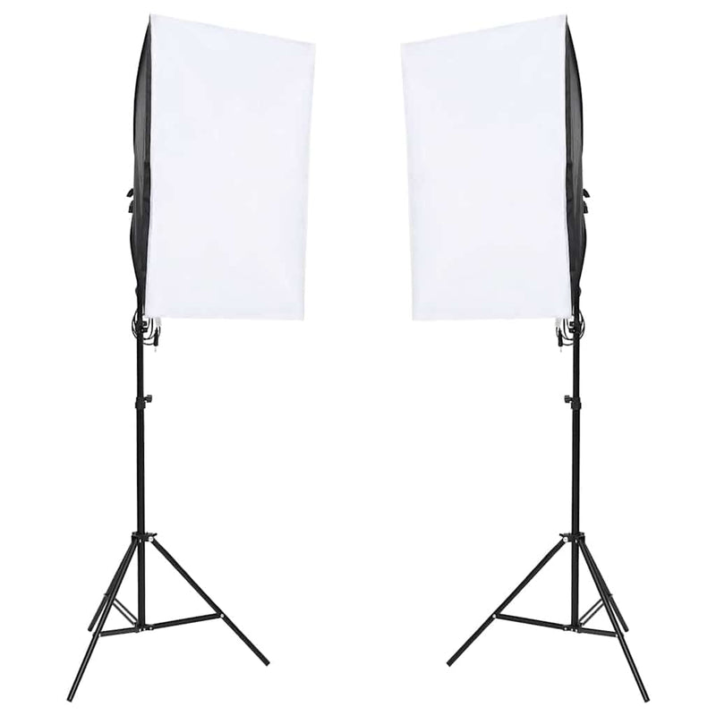 Load image into Gallery viewer, Vidaxl fotostudioset met verlichtingsset en achtergrond