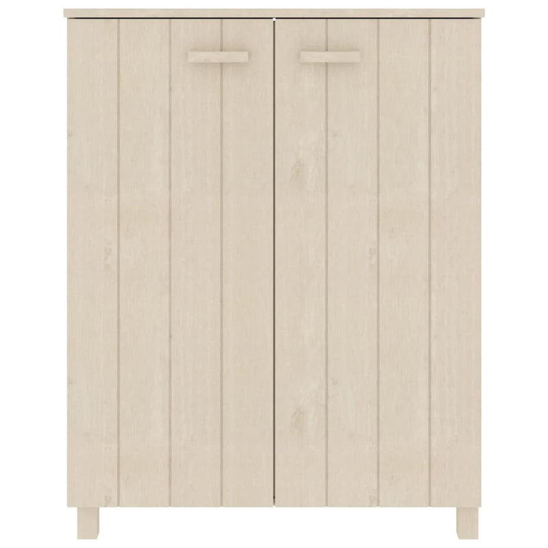 Load image into Gallery viewer, Vidaxl schoenenkast hamar 85x40x108 cm massief grenenhout honingbruin