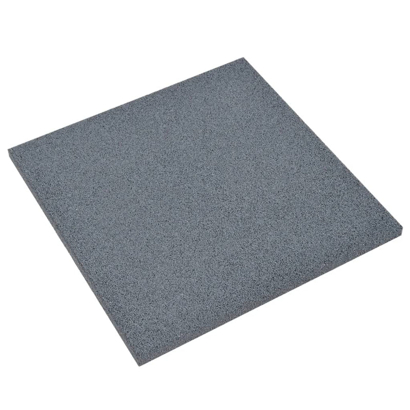 Load image into Gallery viewer, VidaXL Valtegels 18 st 50x50x3 cm rubber grijs