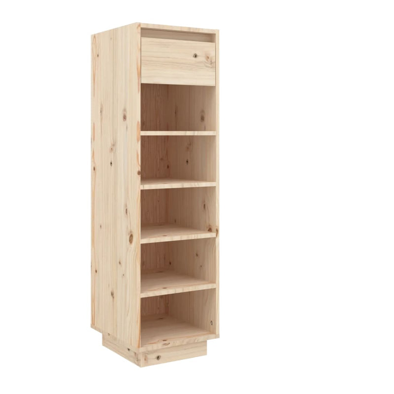 Load image into Gallery viewer, Vidaxl schoenenkast 30x34x105 cm massief grenenhout