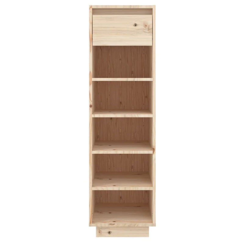 Load image into Gallery viewer, Vidaxl schoenenkast 30x34x105 cm massief grenenhout