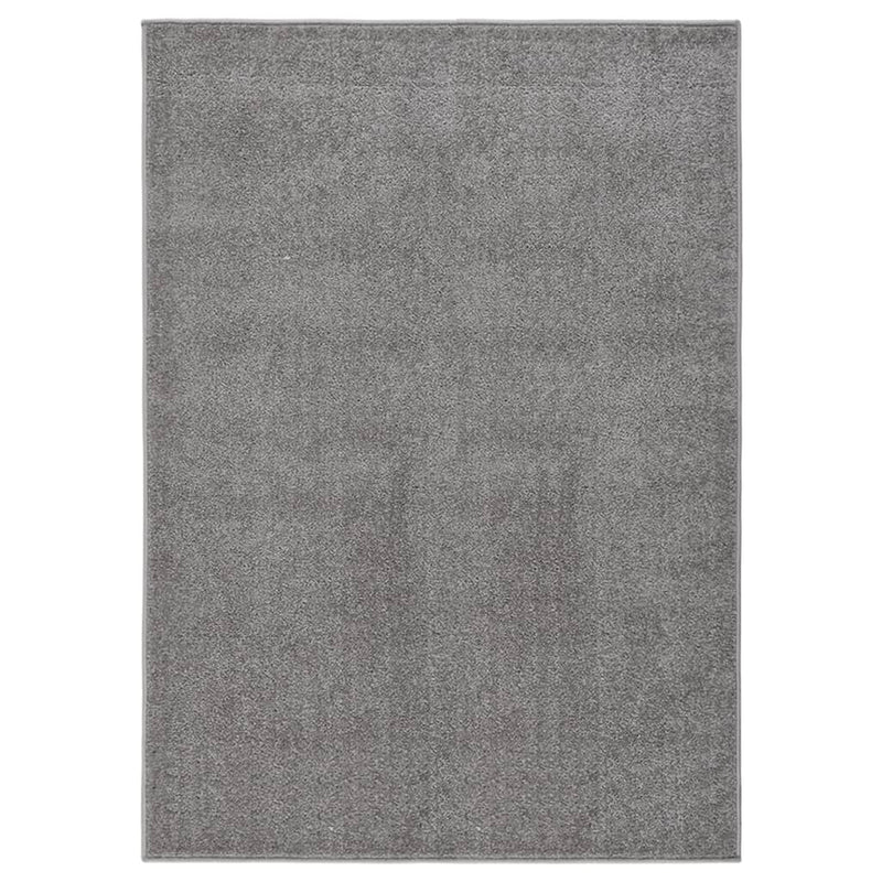Load image into Gallery viewer, VidaXL Vloerkleed kortpolig 240x340 cm grijs