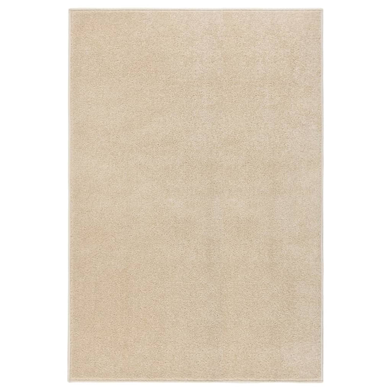 Load image into Gallery viewer, Vidaxl vloerkleed kortpolig 160x230 cm beige