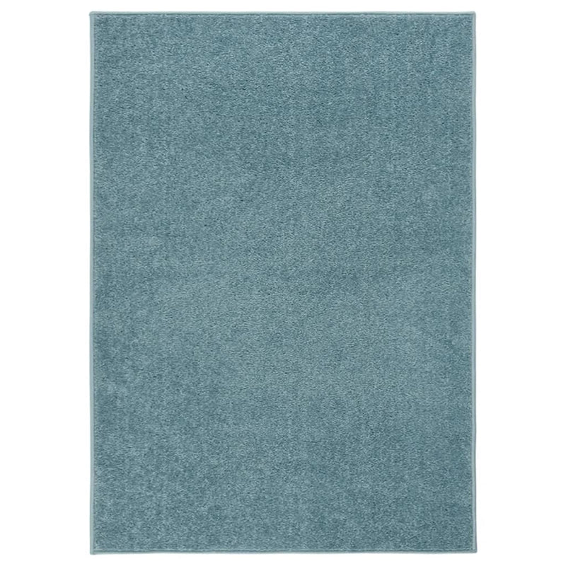 Load image into Gallery viewer, Vidaxl vloerkleed kortpolig 140x200 cm blauw