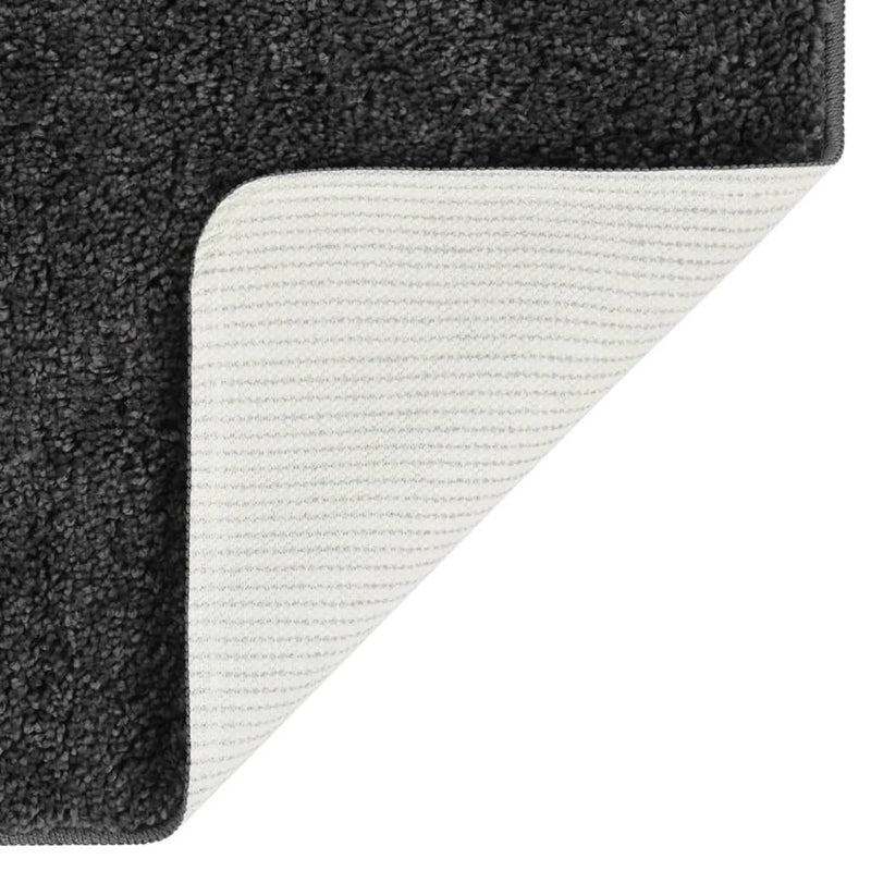 Load image into Gallery viewer, Vidaxl vloerkleed shaggy anti-slip 200x290 cm donkergrijs