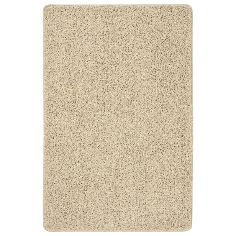 Afbeelding laden in galerijviewer, Vidaxl vloerkleed shaggy anti-slip 200x290 cm crèmekleurig