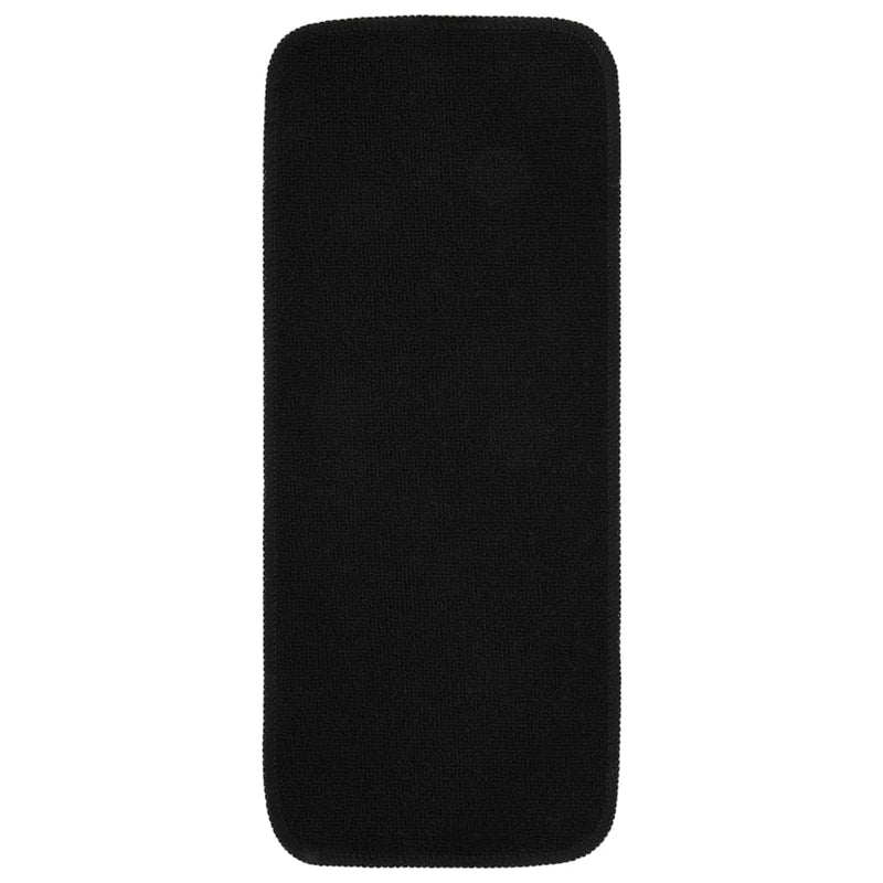 Load image into Gallery viewer, Vidaxl trapmatten 15 st anti-slip rechthoekig 60x25 cm zwart