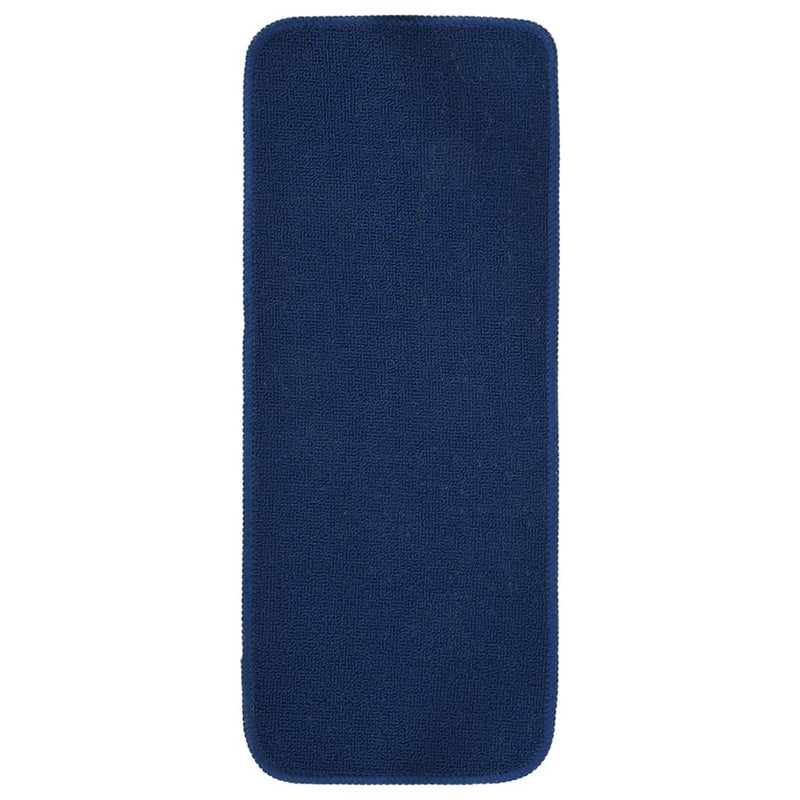 ギャラリービューアに画像をロードする, Vidaxl trapmatten 15 st anti-slip rechthoekig 60x25 cm marineblauw
