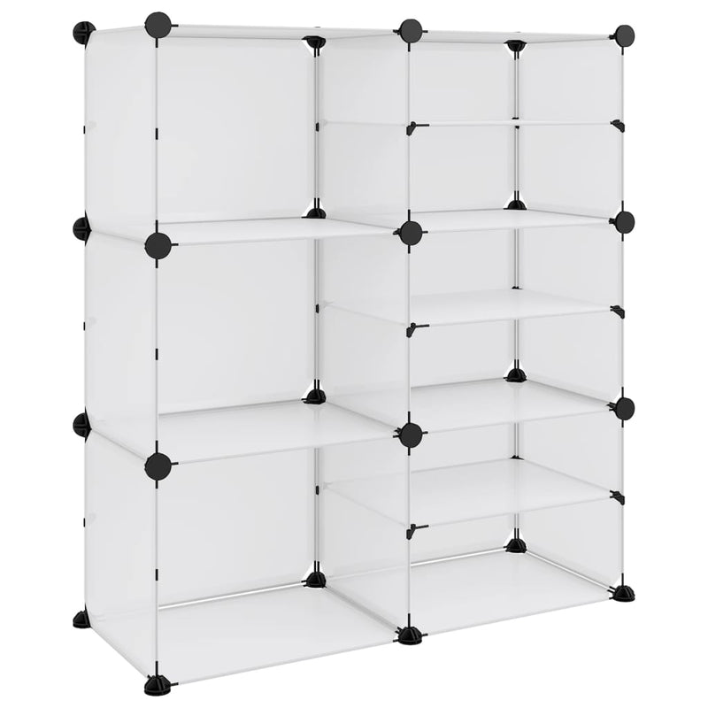 Load image into Gallery viewer, Vidaxl schoenenrek 84x31,5x93 cm polypropeen transparant