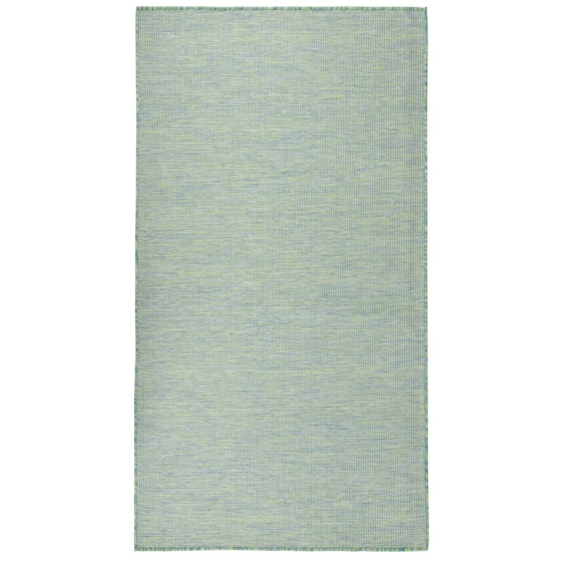 Load image into Gallery viewer, Vidaxl buitenkleed platgeweven 80x150 cm turquoise