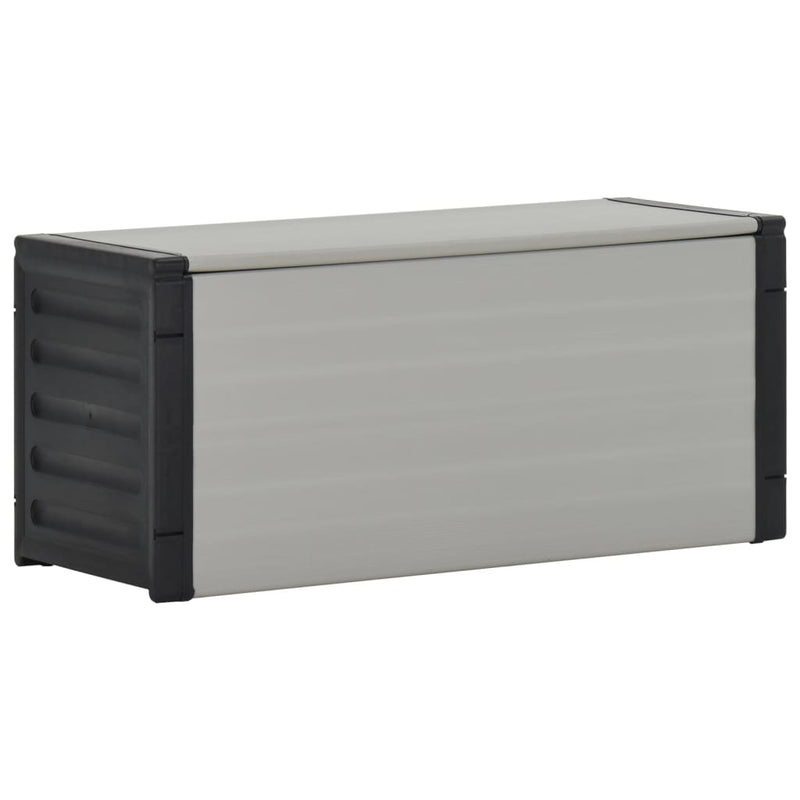 Load image into Gallery viewer, Vidaxl tuinafvalbak 85x34x40 cm grijs