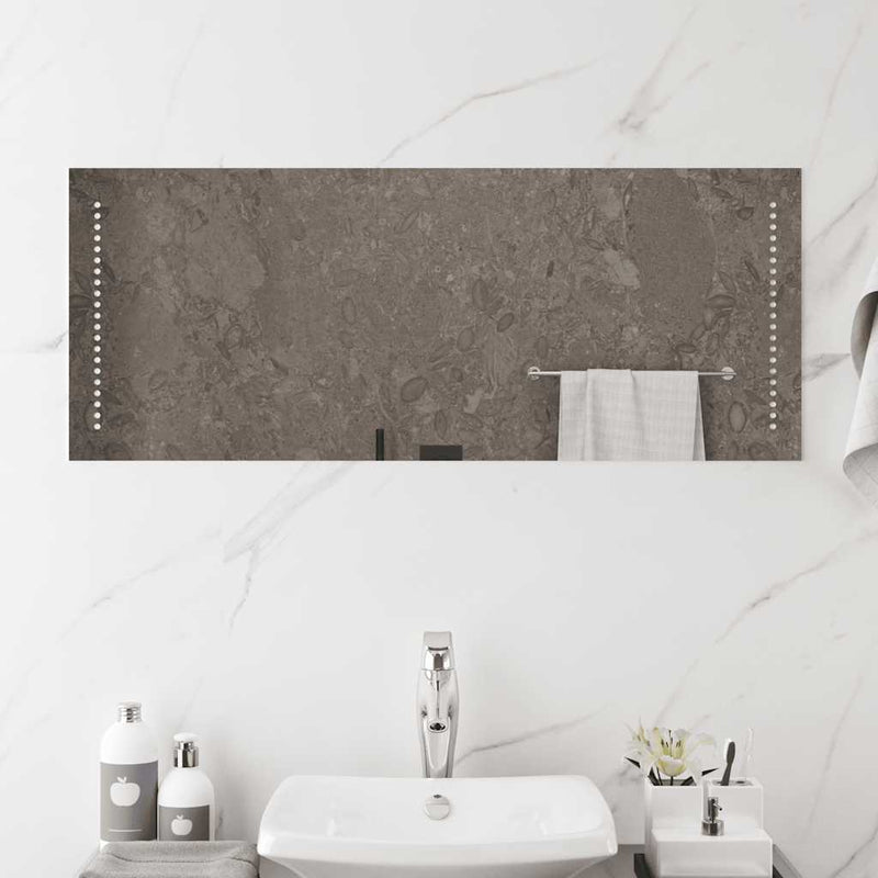 Afbeelding laden in galerijviewer, Vidaxl badkamerspiegel led 100x40 cm