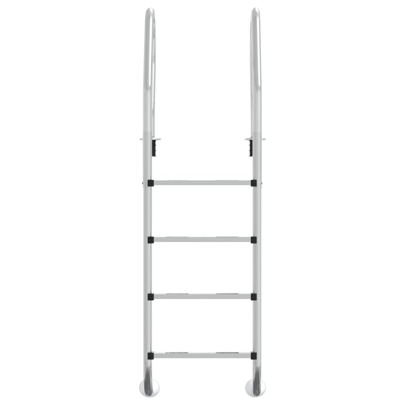 Load image into Gallery viewer, VidaXL Zwembadladder 54x38x184,5 cm 304 roestvrij staal