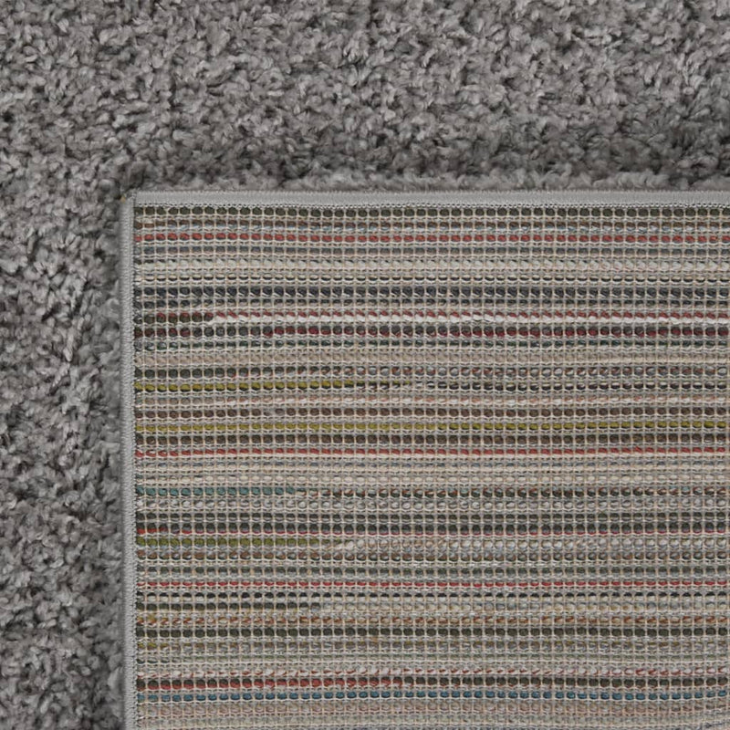 Afbeelding laden in galerijviewer, Vidaxl vloerkleed shaggy hoogpolig 120x170 cm grijs
