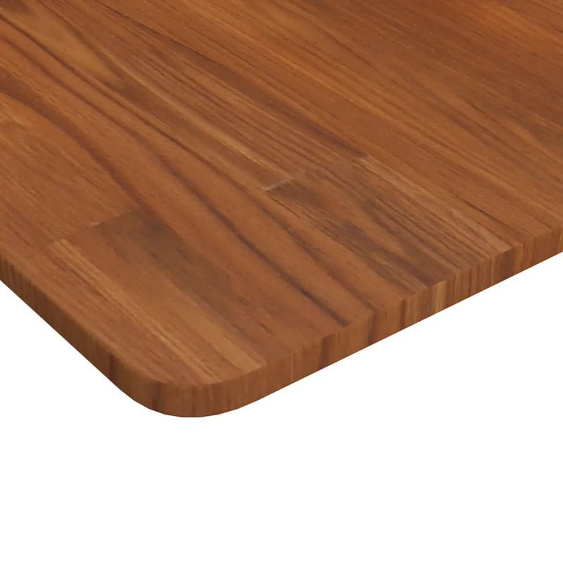 Afbeelding laden in galerijviewer, Vidaxl wastafelblad 80x40x1,5 cm behandeld massief hout donkerbruin