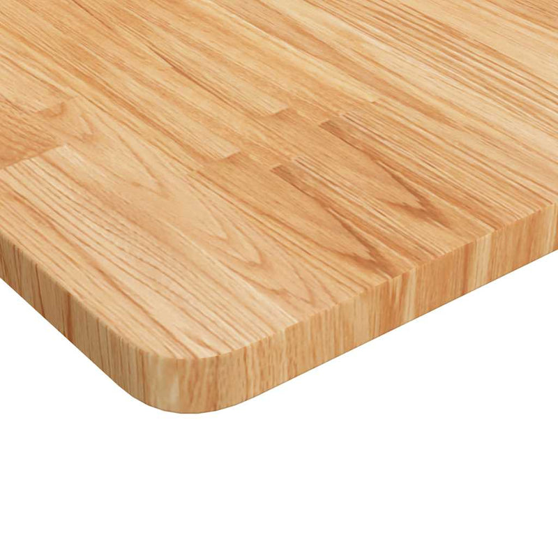 Load image into Gallery viewer, Vidaxl wastafelblad 80x40x2,5cm behandeld massief hout lichtbruin