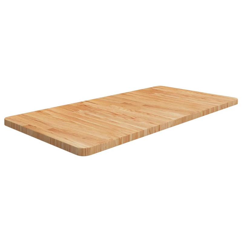 Load image into Gallery viewer, Vidaxl wastafelblad 100x50x2,5cm behandeld massief hout lichtbruin