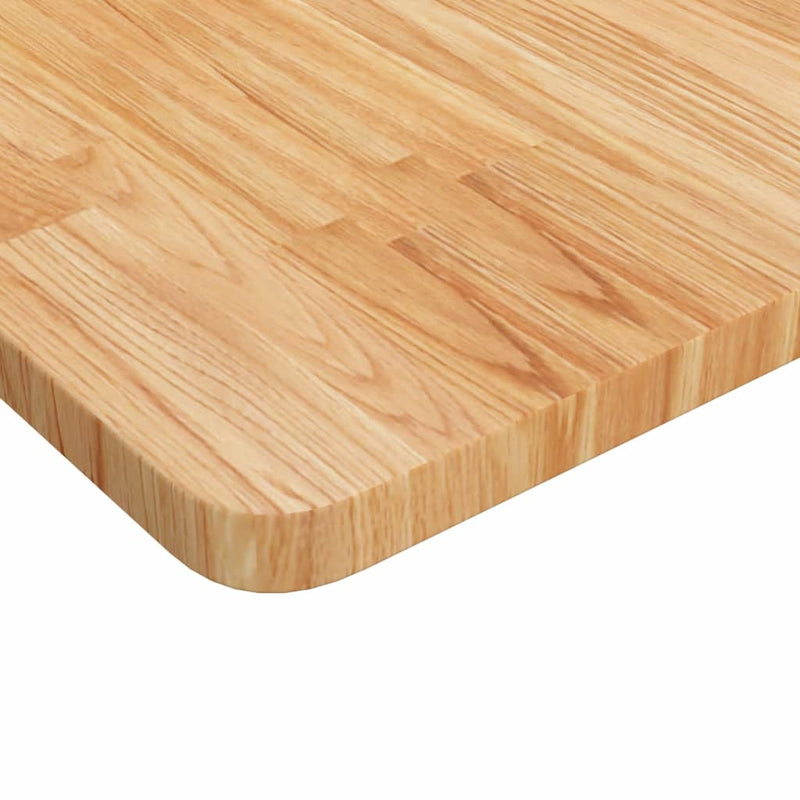Load image into Gallery viewer, Vidaxl wastafelblad 100x50x2,5cm behandeld massief hout lichtbruin