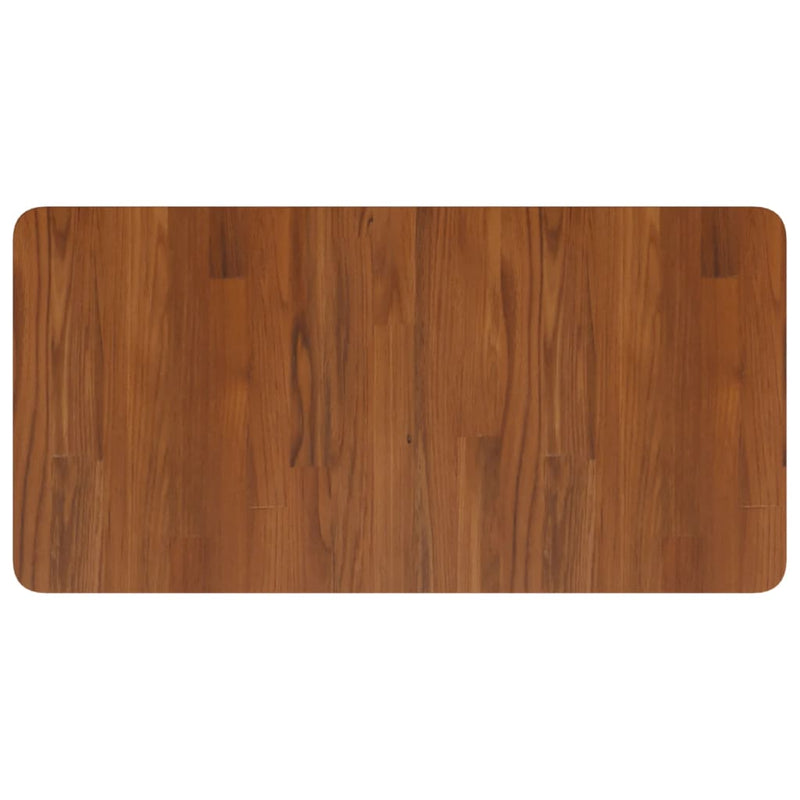 Load image into Gallery viewer, Vidaxl wastafelblad 80x40x2,5cm behandeld massief hout donkerbruin