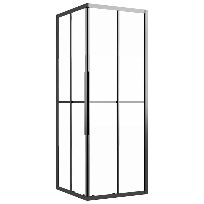 Load image into Gallery viewer, Vidaxl douchecabine 70x70x180 cm mat esg zwart