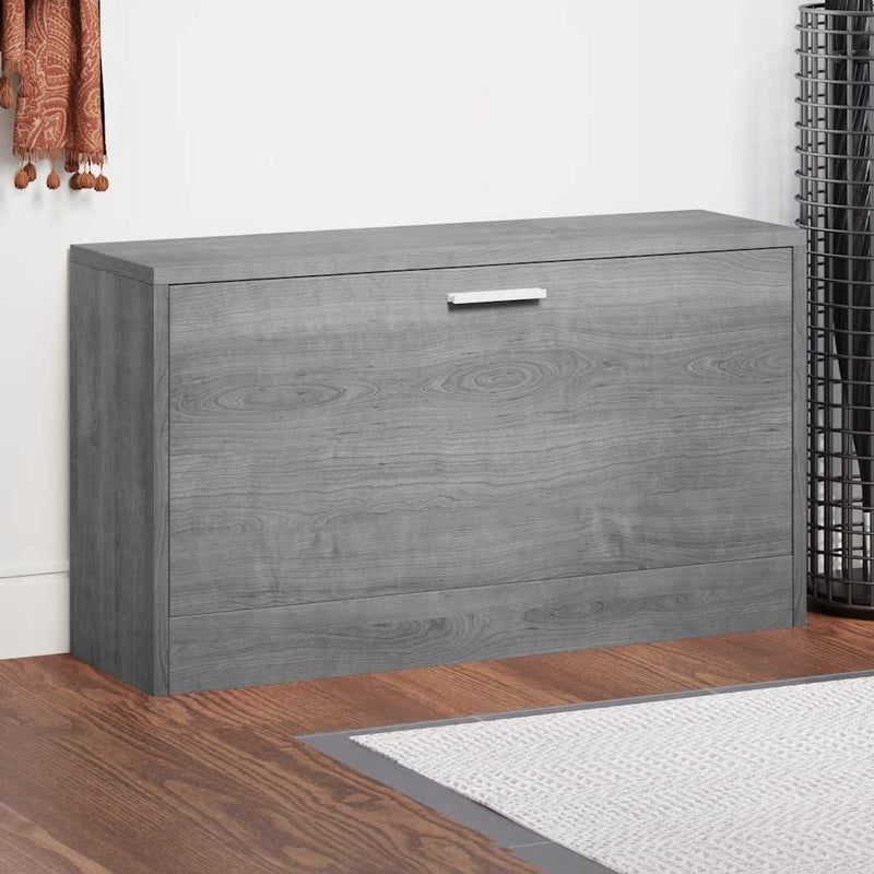 Load image into Gallery viewer, Vidaxl schoenenbank 80x24x45 cm bewerkt hout grijs sonoma eikenkleur