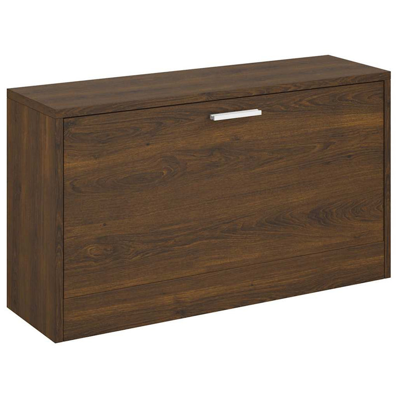 Afbeelding laden in galerijviewer, Vidaxl schoenenbank 80x24x45 cm bewerkt hout bruin eikenkleur