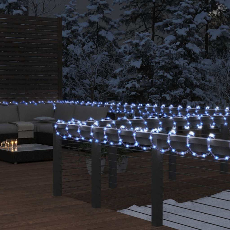 Load image into Gallery viewer, Vidaxl lichtslinger met 480 led's koudwit 20 m pvc