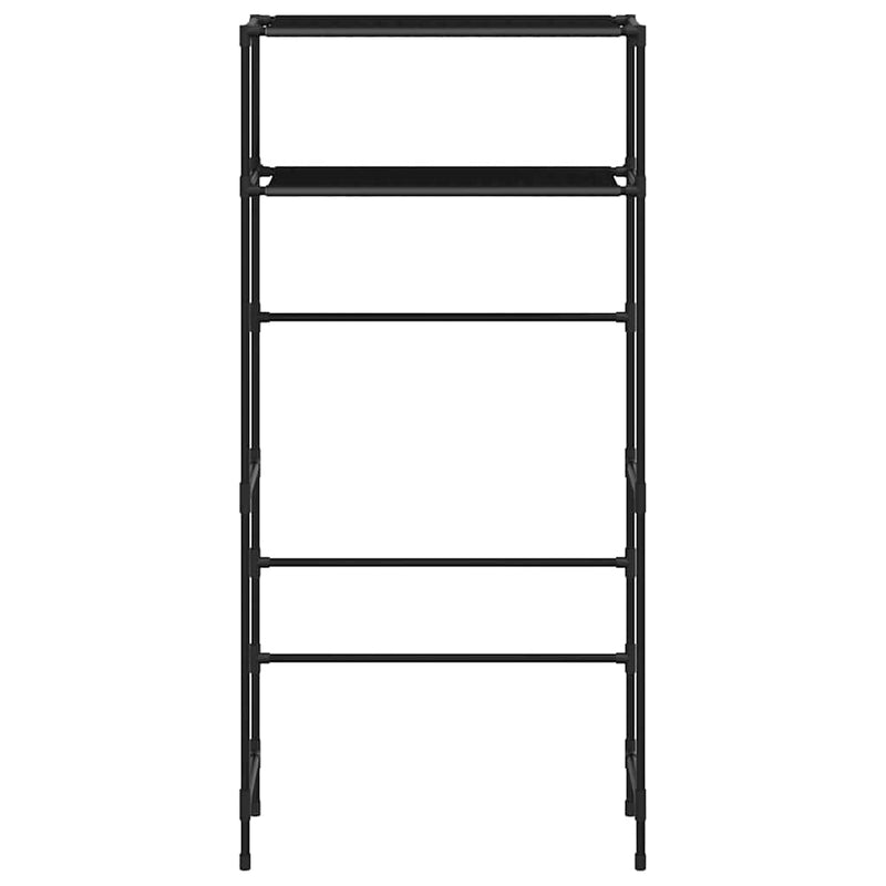 Load image into Gallery viewer, Vidaxl wasmachinerek 2-laags 69x28x143 cm ijzer zwart