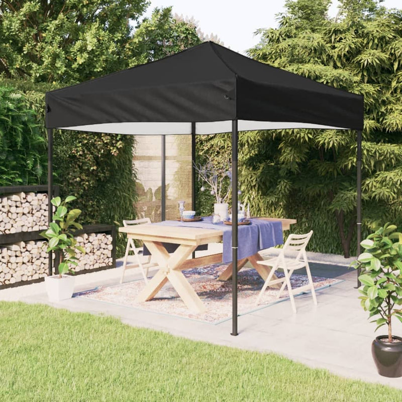 Load image into Gallery viewer, Vidaxl partytent inklapbaar 3x3 m zwart