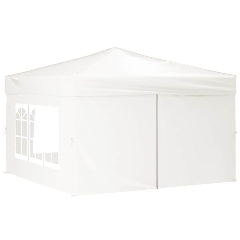 Load image into Gallery viewer, Vidaxl partytent inklapbaar met zijwanden 3x3 m wit