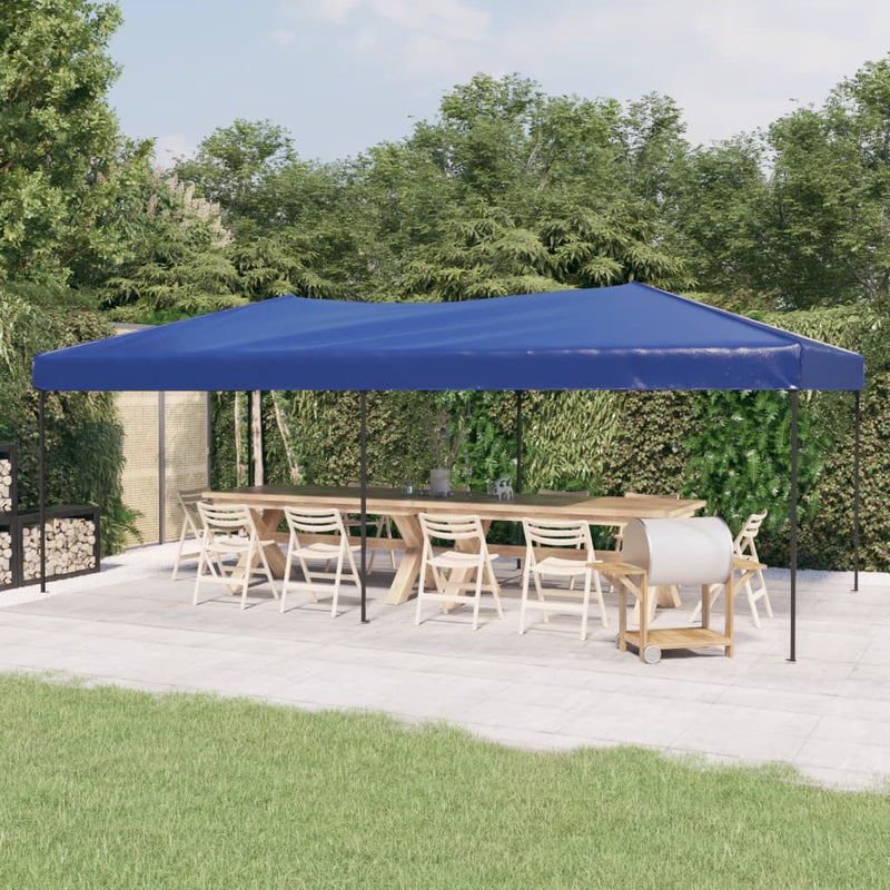 Load image into Gallery viewer, Vidaxl partytent inklapbaar 3x6 m blauw